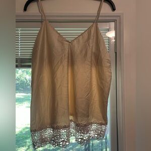Silk/lace Ladies cami